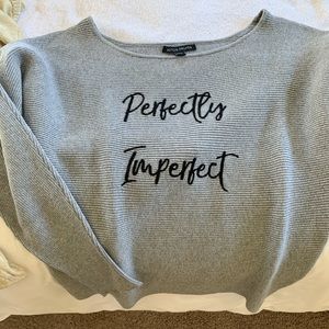 cute light grey sweater